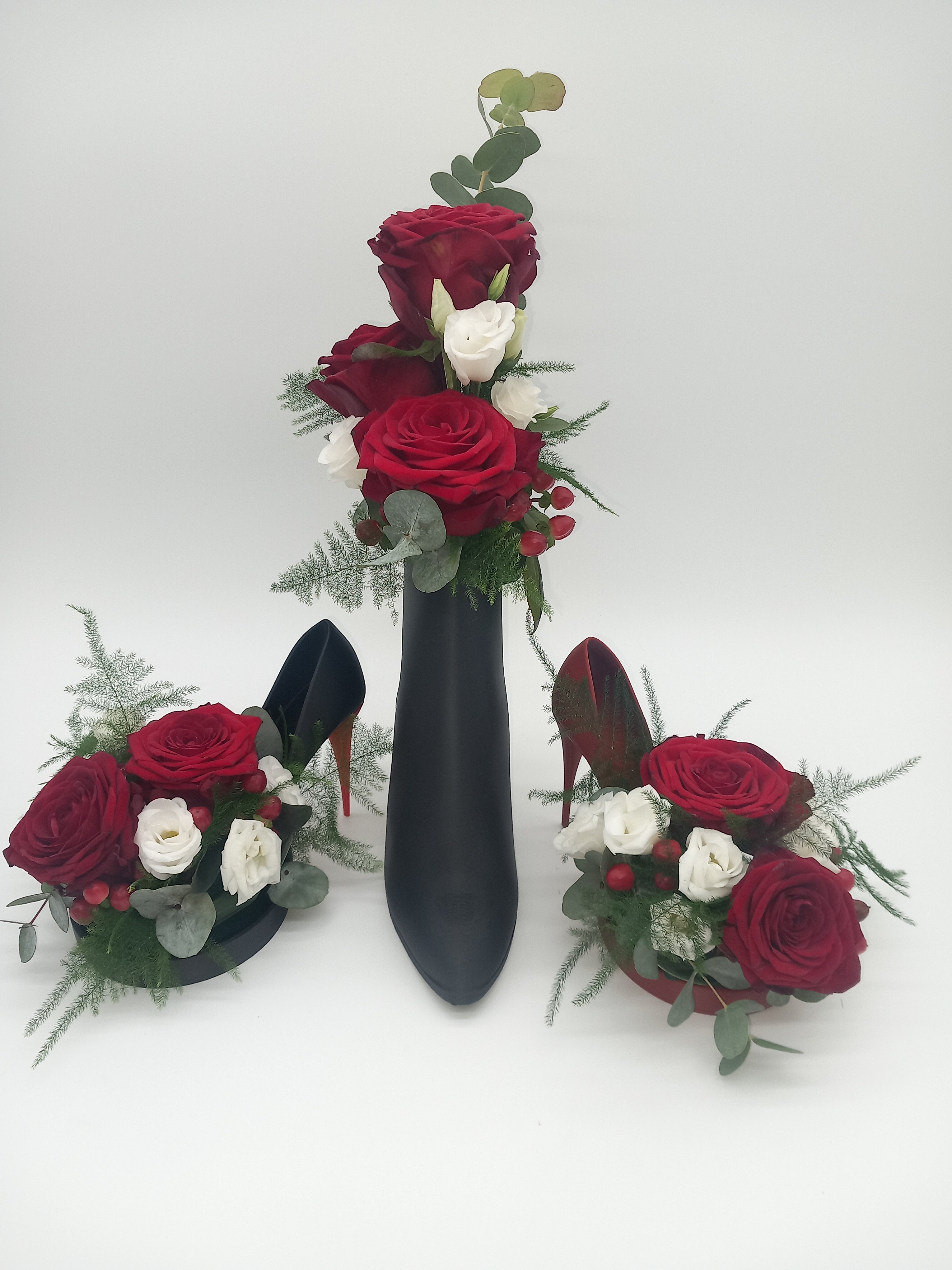 FlowerBox – High-Heel-Schuh (3D-Druck, PLA)