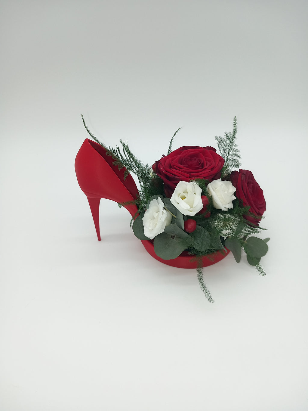 FlowerBox – High-Heel-Schuh (3D-Druck, PLA)
