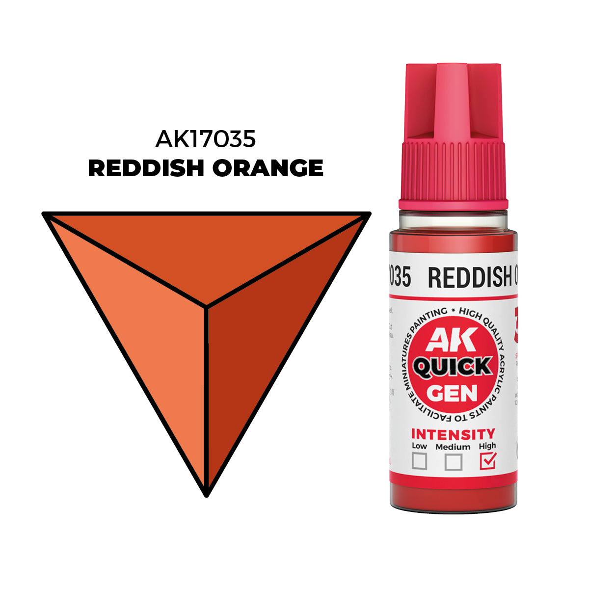 REDDISH ORANGE - QUICK GEN COLOR
