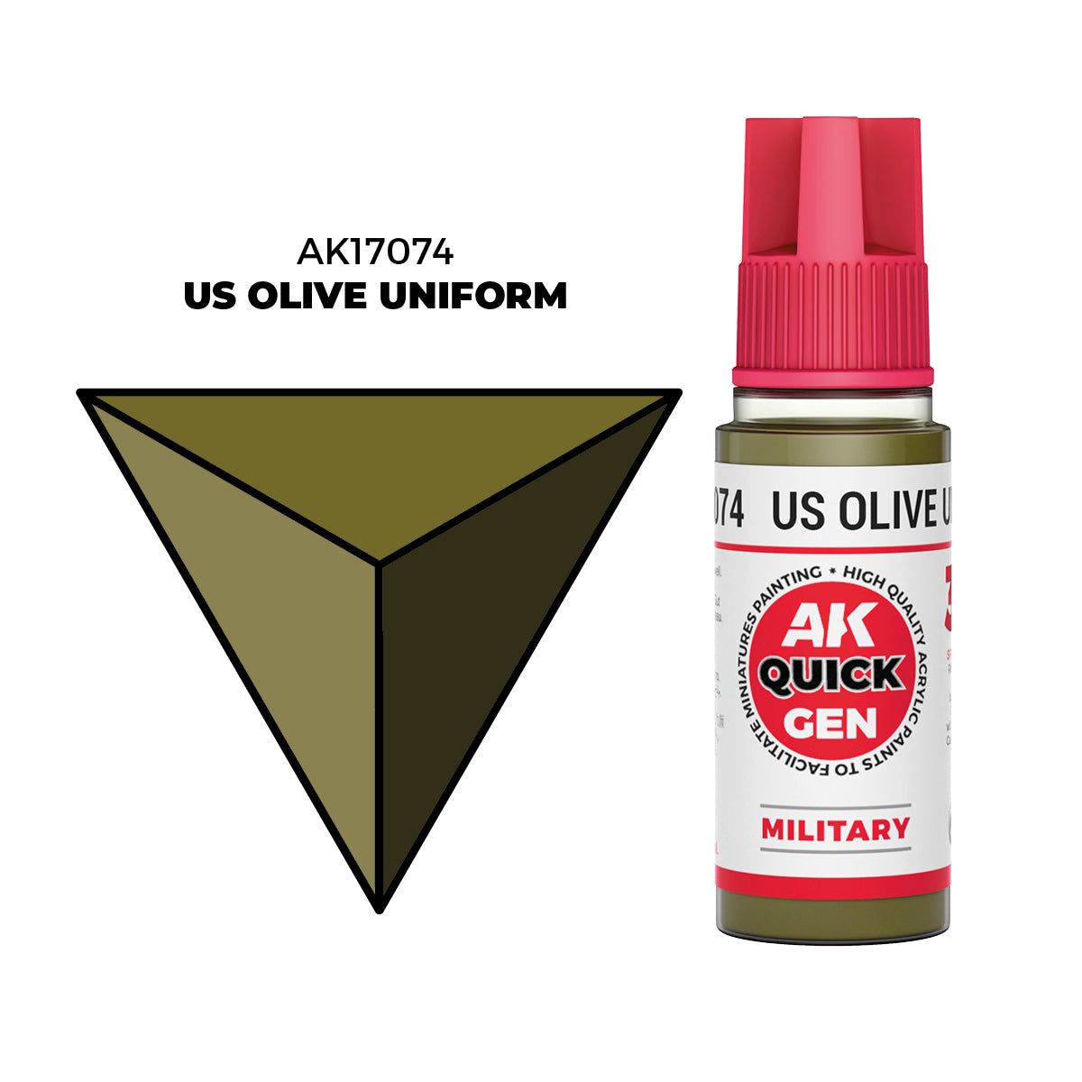 US OLIVE UNIFORM - QUICK GEN COLOR