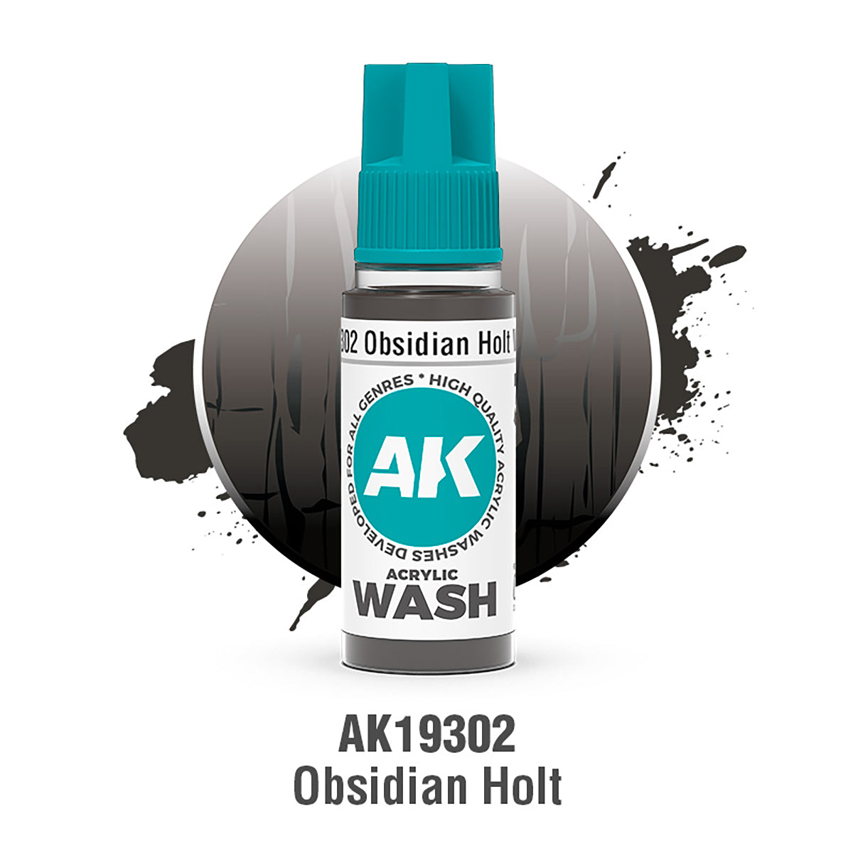 OBSIDIAN HOLT - ACRYLIC WASH