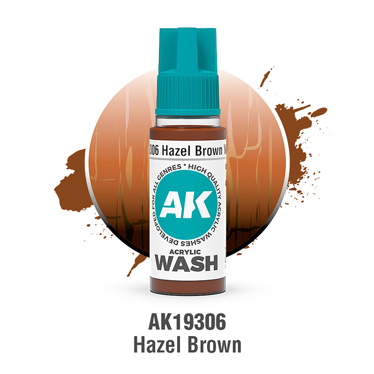 HAZEL BROWN - ACRYLIC WASH