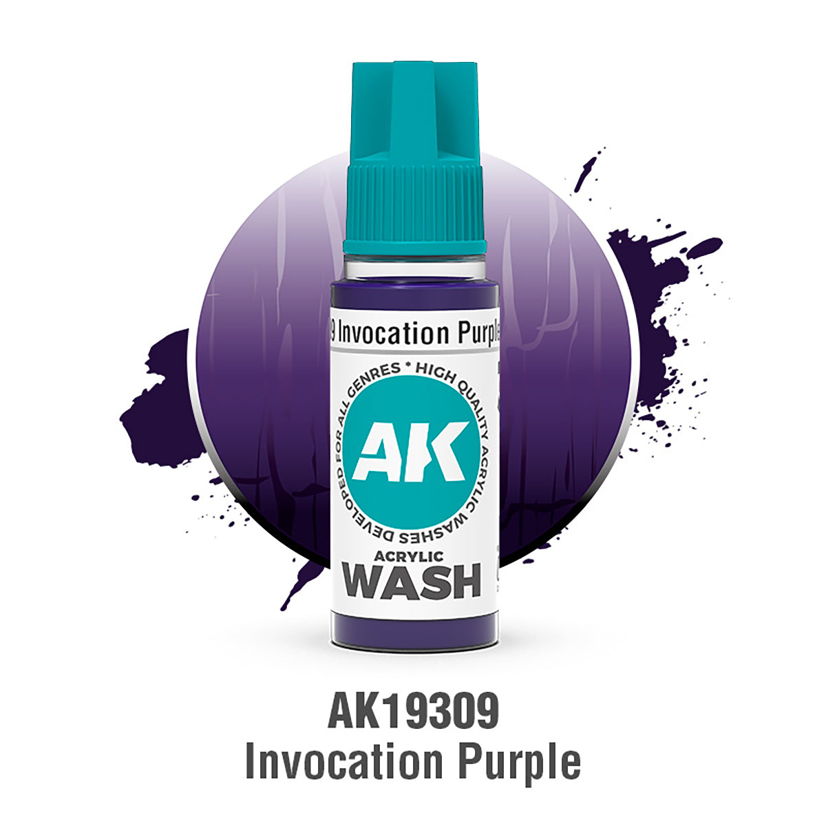 INVOCATION PURPLE - ACRYLIC WASH