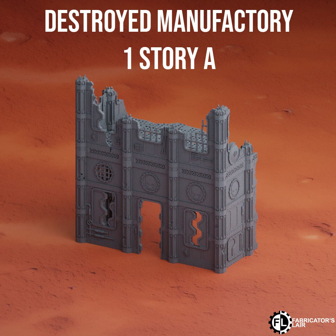 Grimdark Industrial Ruins 1