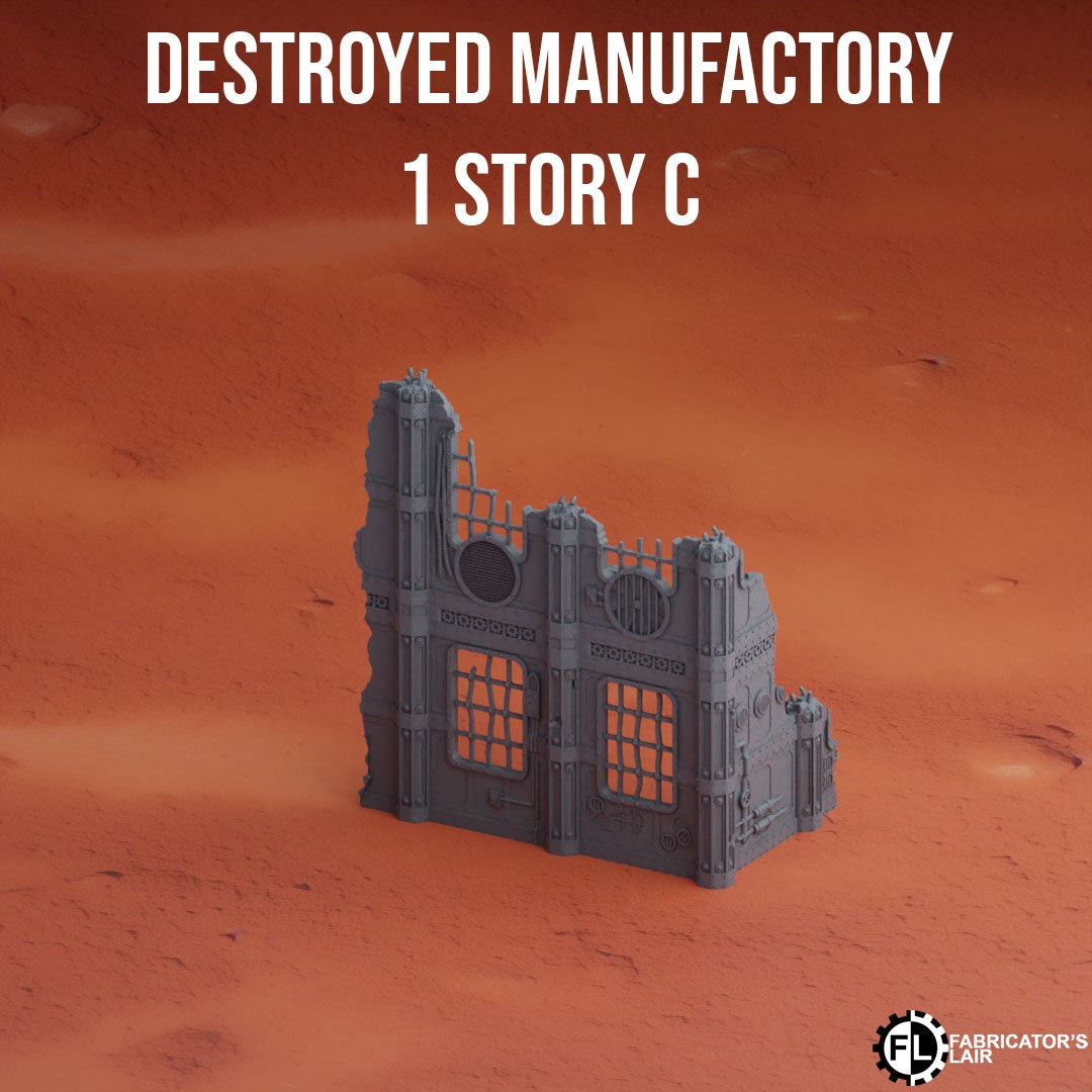 Grimdark Industrial Ruins 1