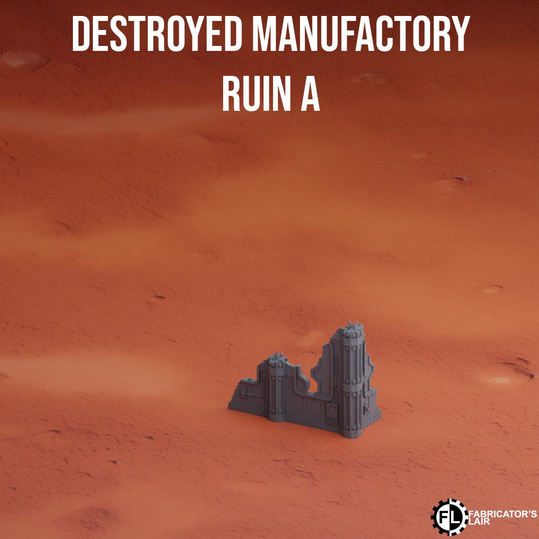 Grimdark Industrial Ruins 1