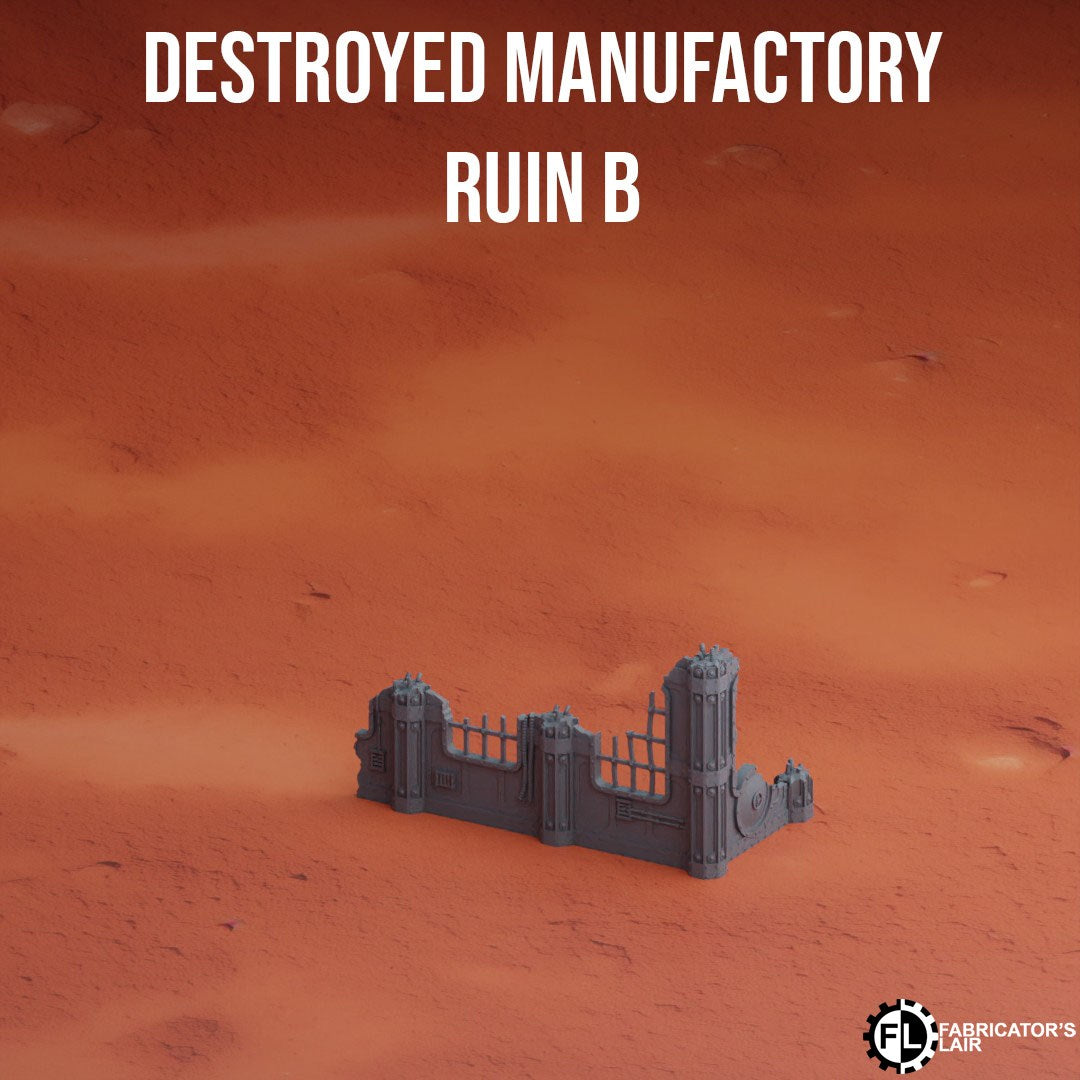 Grimdark Industrial Ruins 1