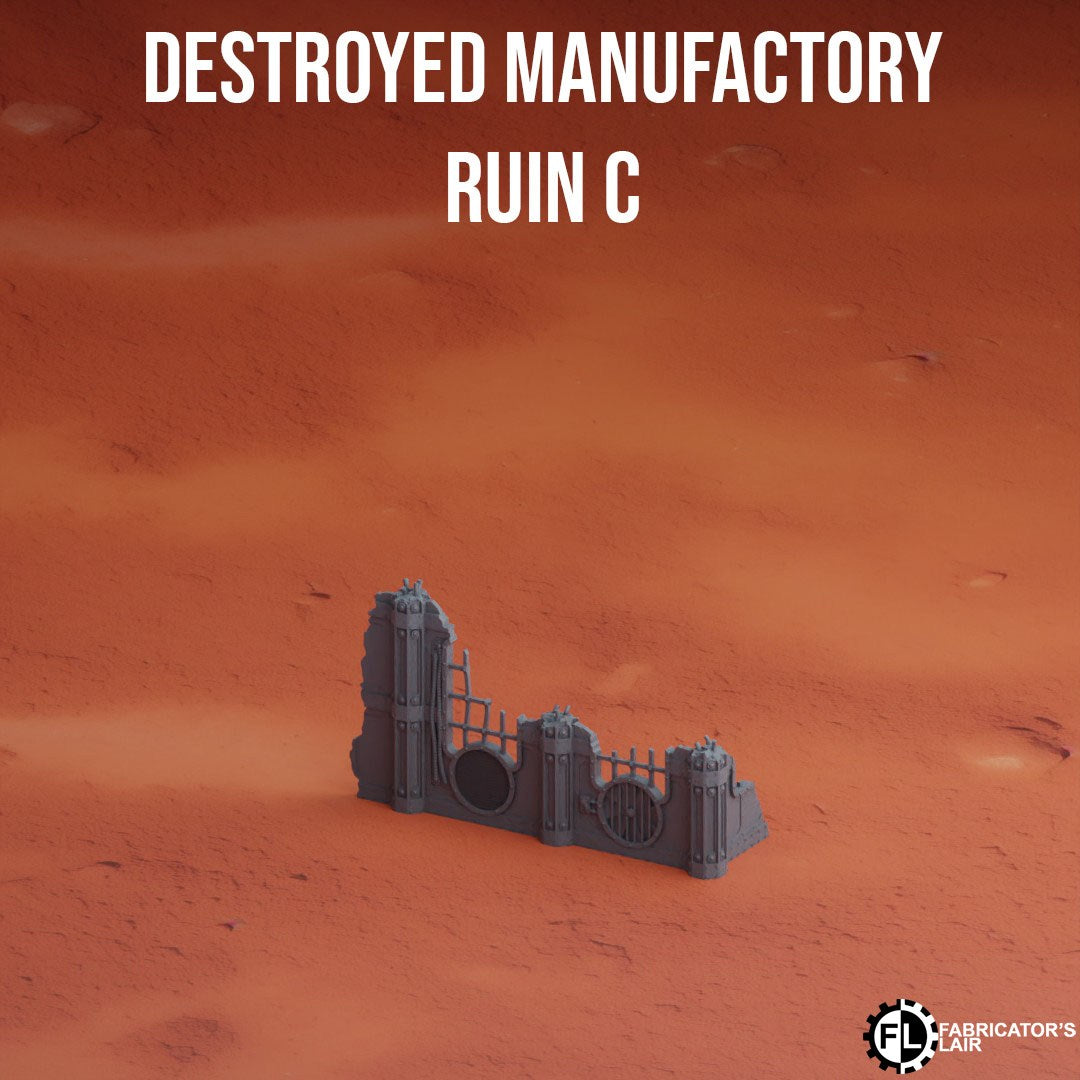Grimdark Industrial Ruins 1