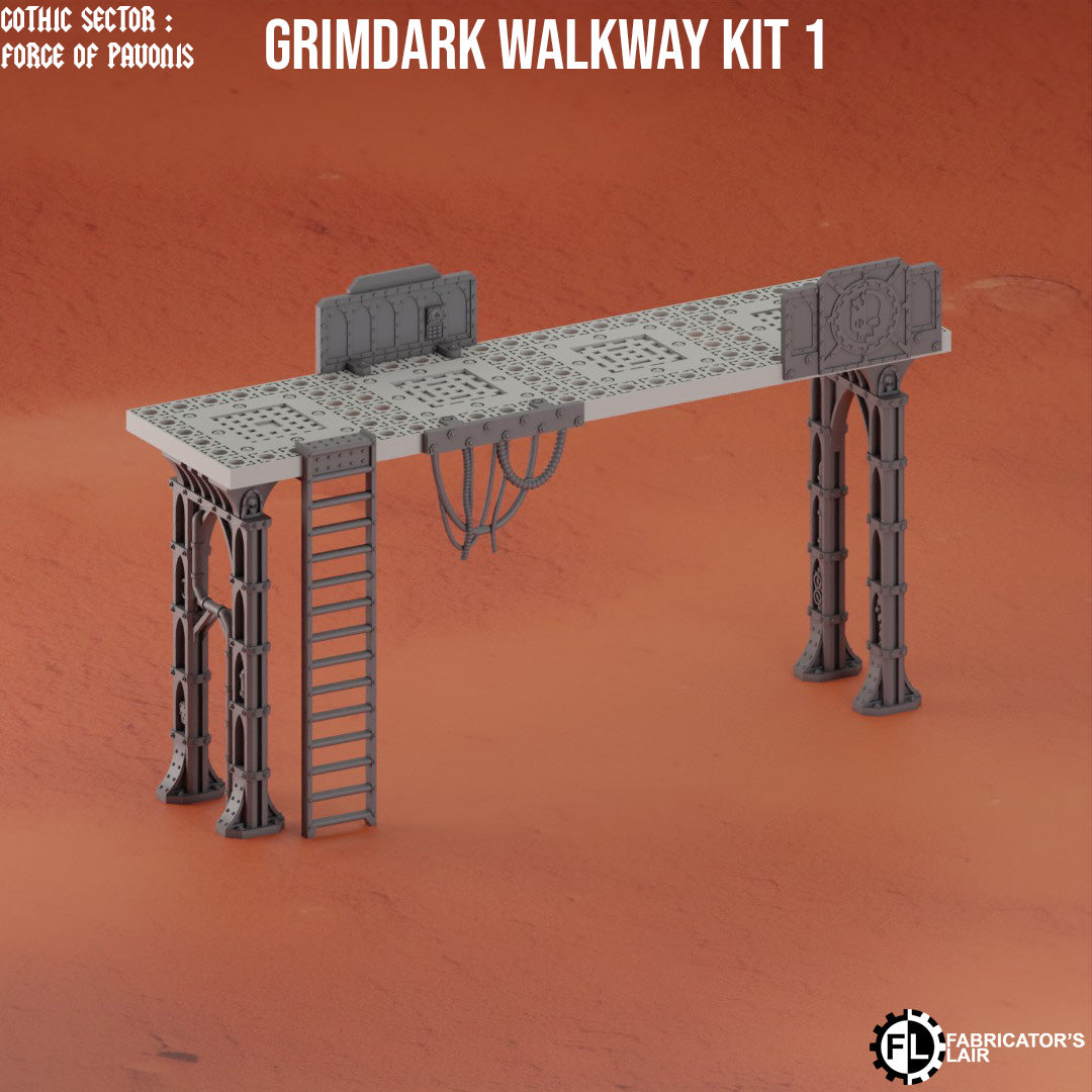 Modular Industrial Walkway – Grimdark Industrial KIT