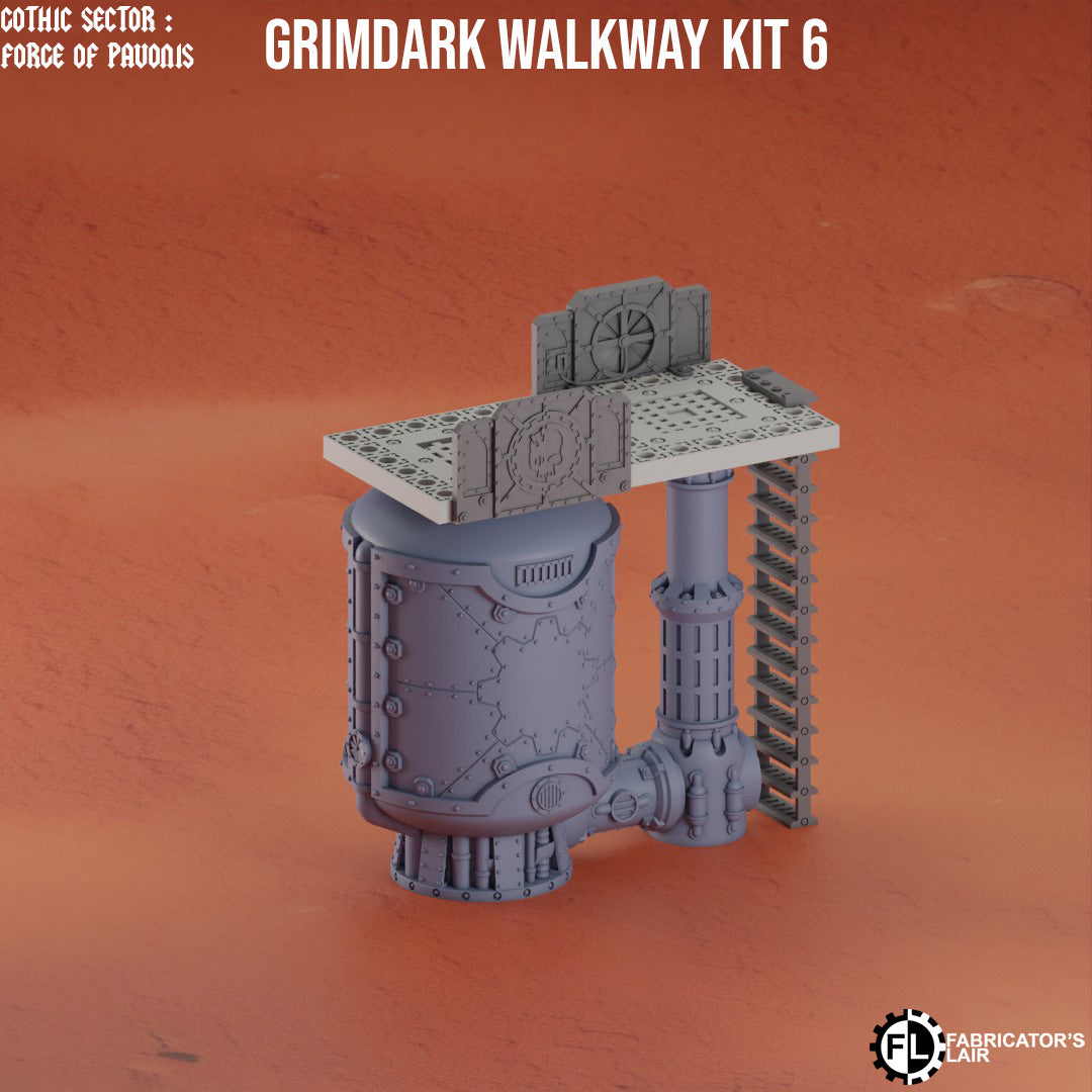 Modular Industrial Walkway – Grimdark Industrial KIT
