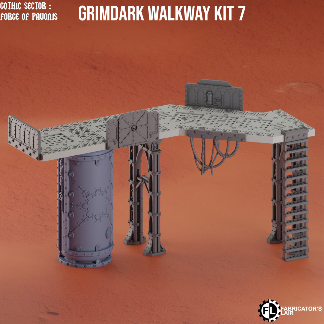 Modular Industrial Walkway – Grimdark Industrial KIT