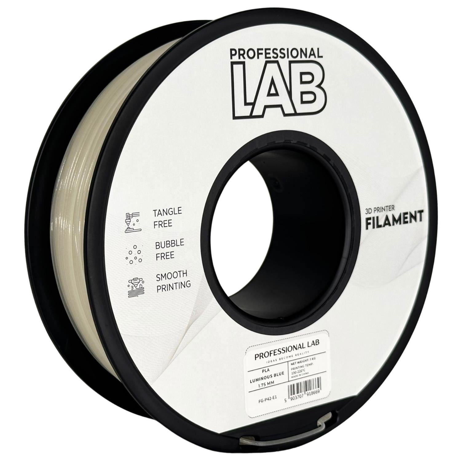 PLA luminous   Prof. Lab