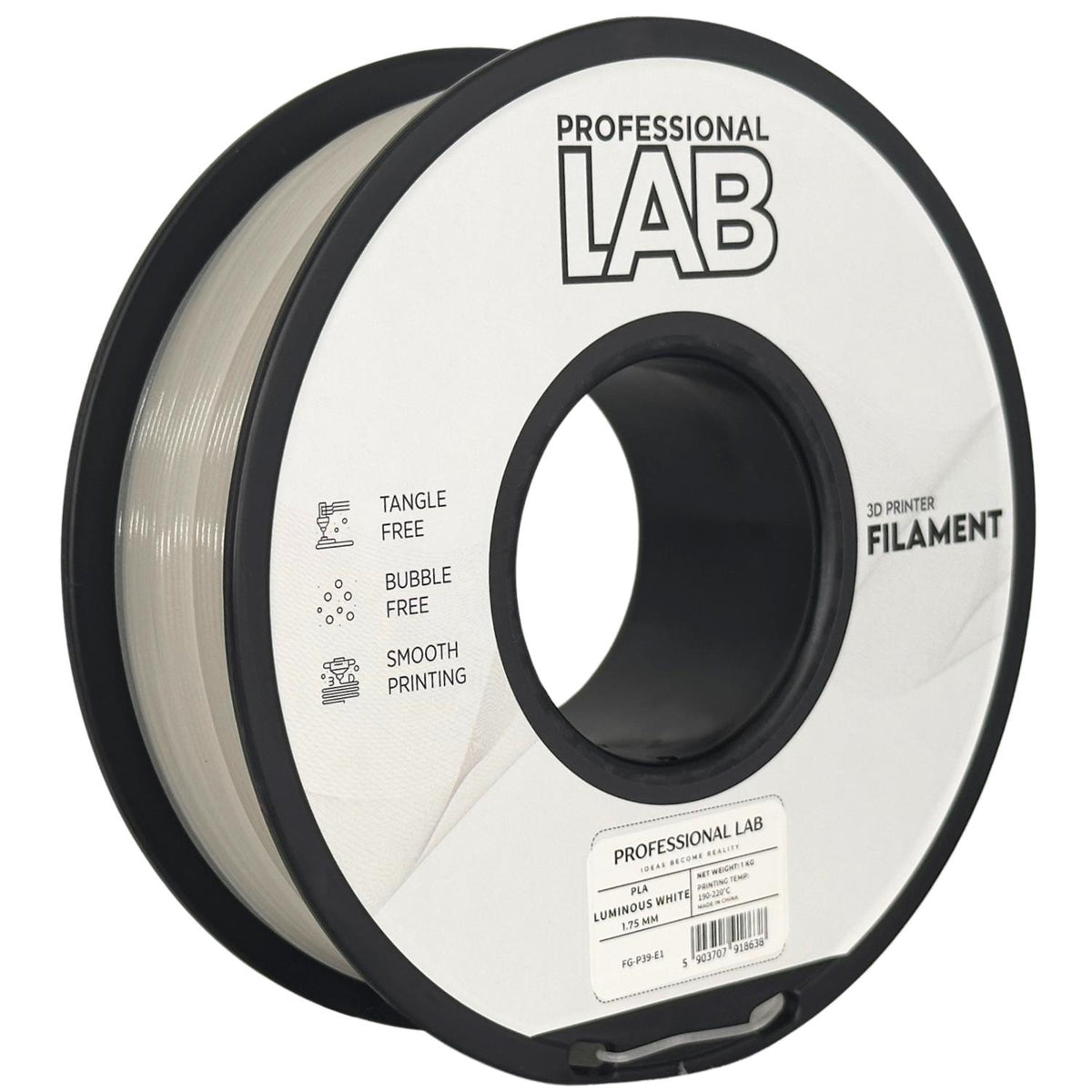 PLA luminous   Prof. Lab