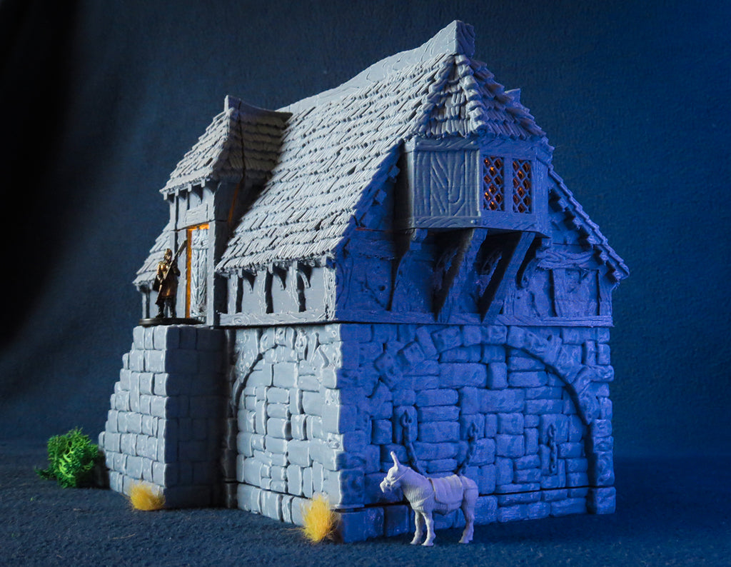 Merchant's House and Prison - City of Tarok 3D Druckmodell