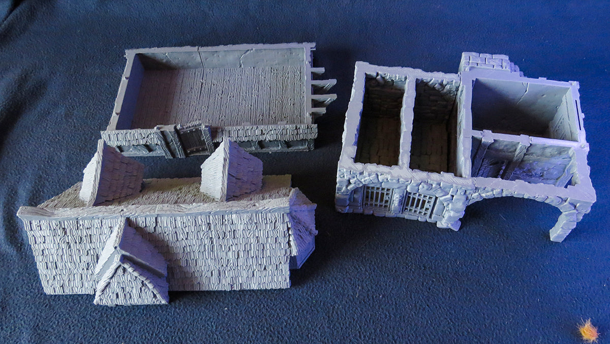 Merchant's House and Prison - City of Tarok 3D Druckmodell