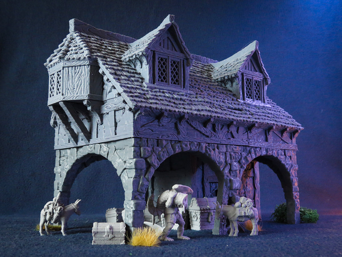 Merchant's House and Prison - City of Tarok 3D Druckmodell