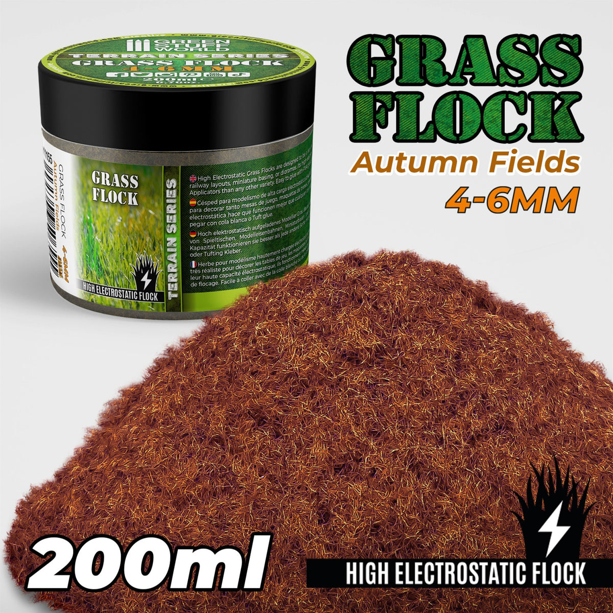 Grasfasern 4-6mm - AUTUMN FIELDS 200 ml