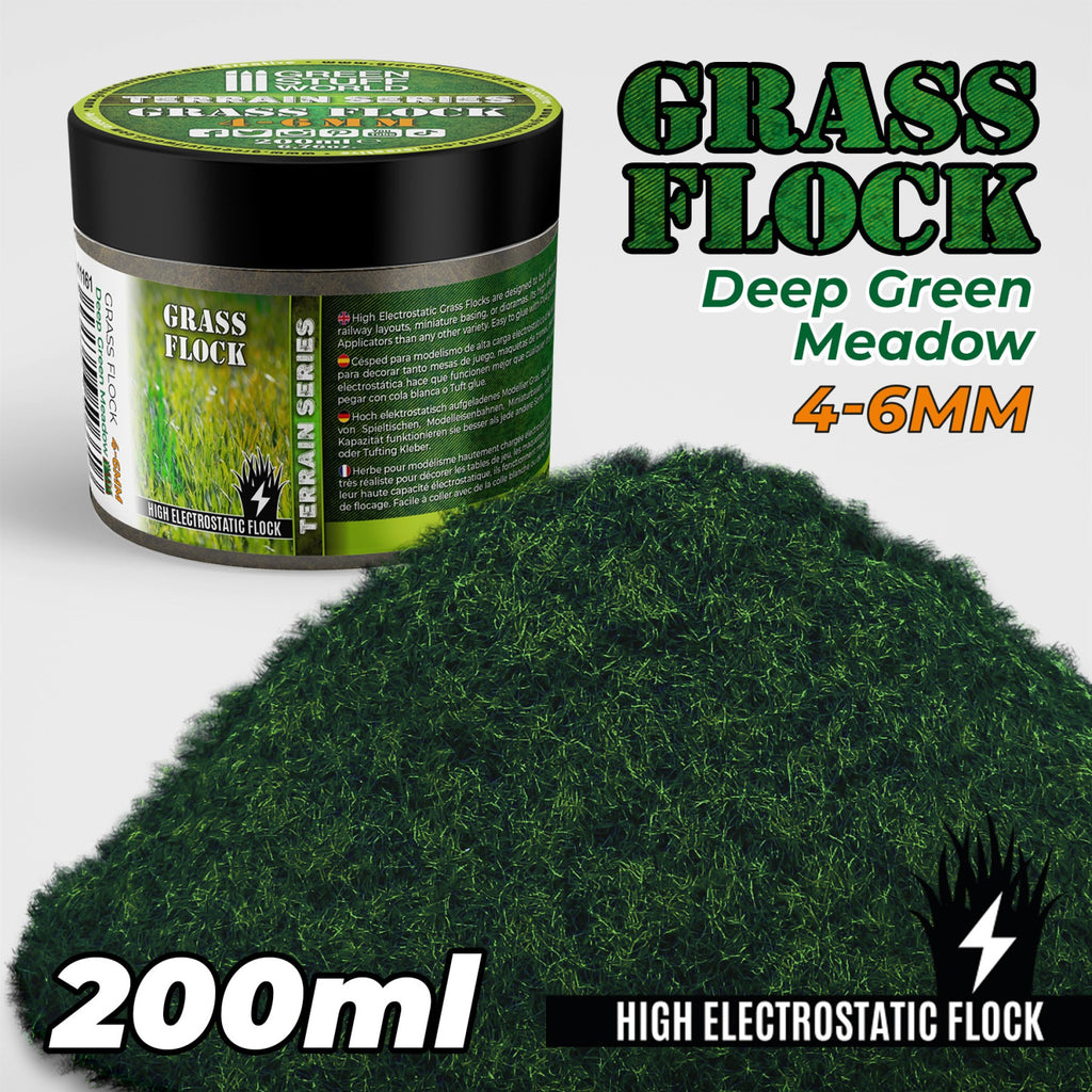 Grasfasern 4-6mm - DEEP GREEN MEADOW 200 ml