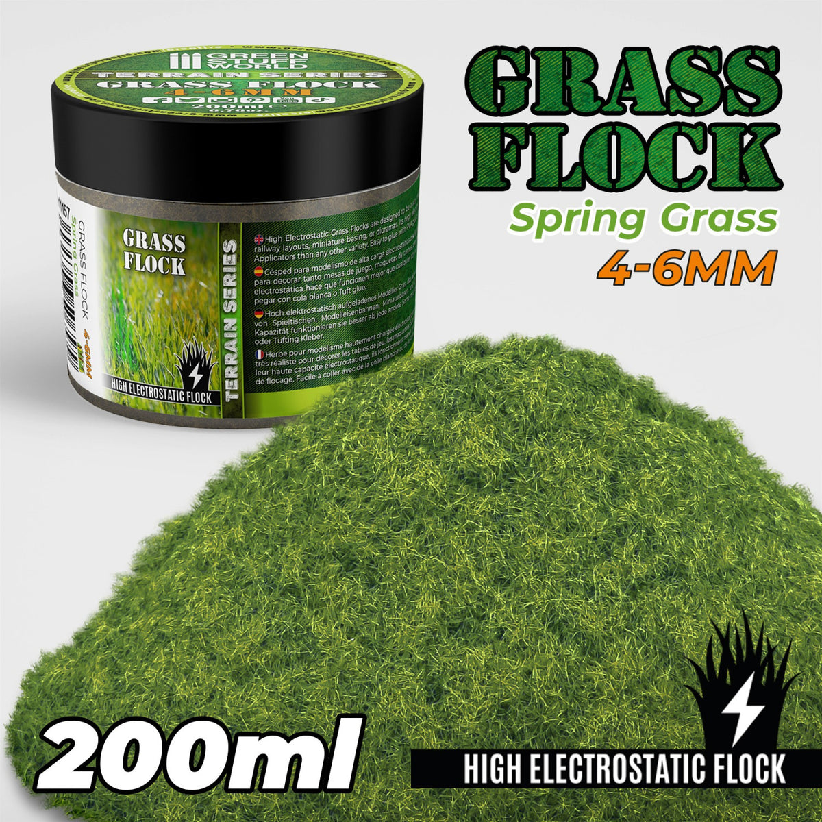 Grasfasern 4-6mm - SPRING GRASS 200 ml