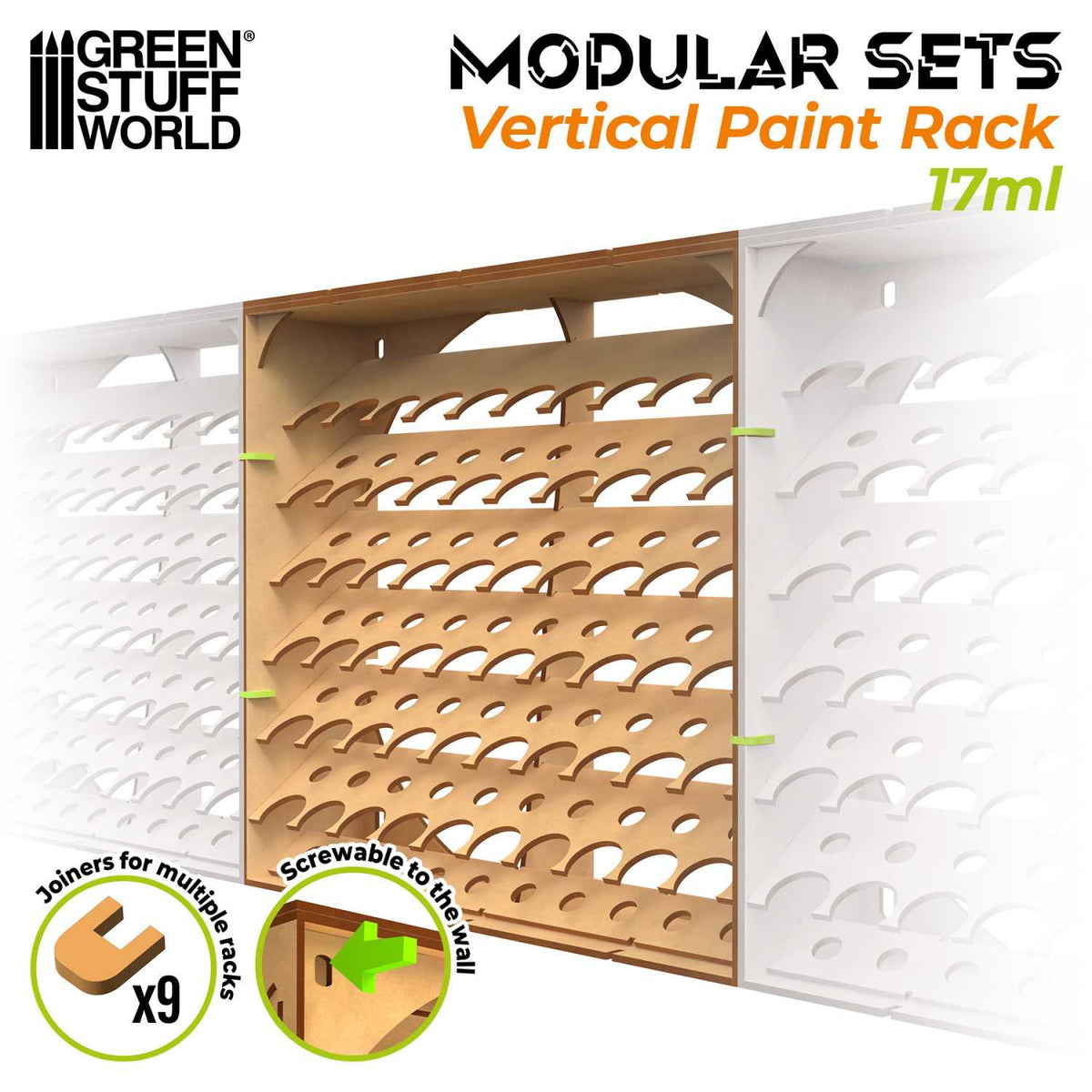 Modularer Farbhalter - VERTICAL 17ml