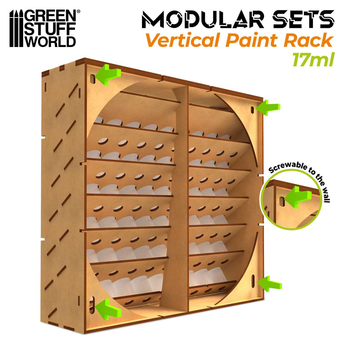 Modularer Farbhalter - VERTICAL 17ml