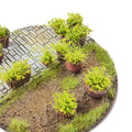 Unkrautbuschel Selbstklebend 6mm - Hellgrün