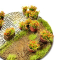 Unkrautbuschel Selbstklebend 6mm - Orange