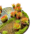 Unkrautbuschel Selbstklebend 6mm - Rot