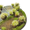 Unkrautbuschel Selbstklebend 6mm - Weiss